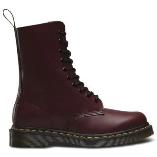 1490 Cherry Red Smooth Boot