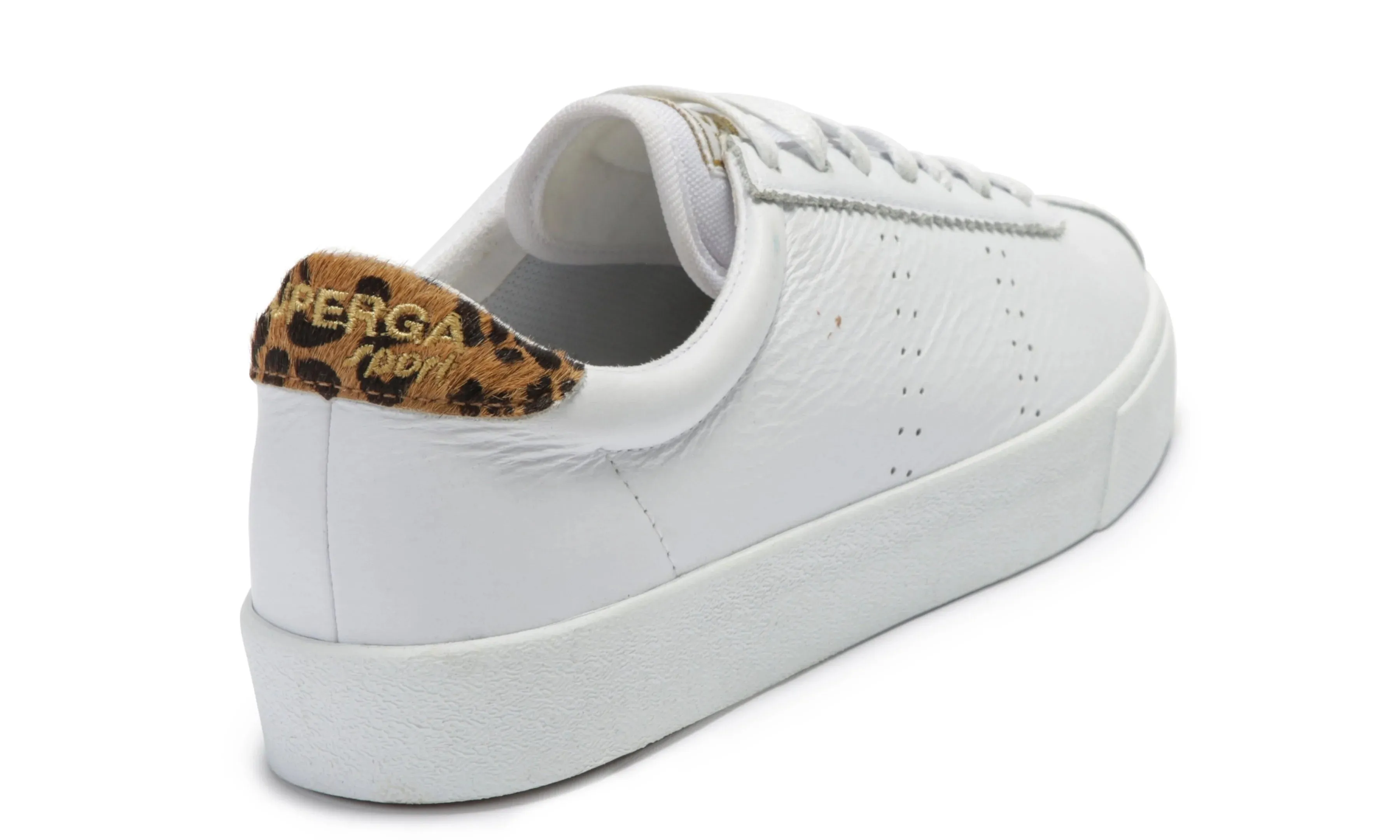 2843 Comflealeopardu White Animalier