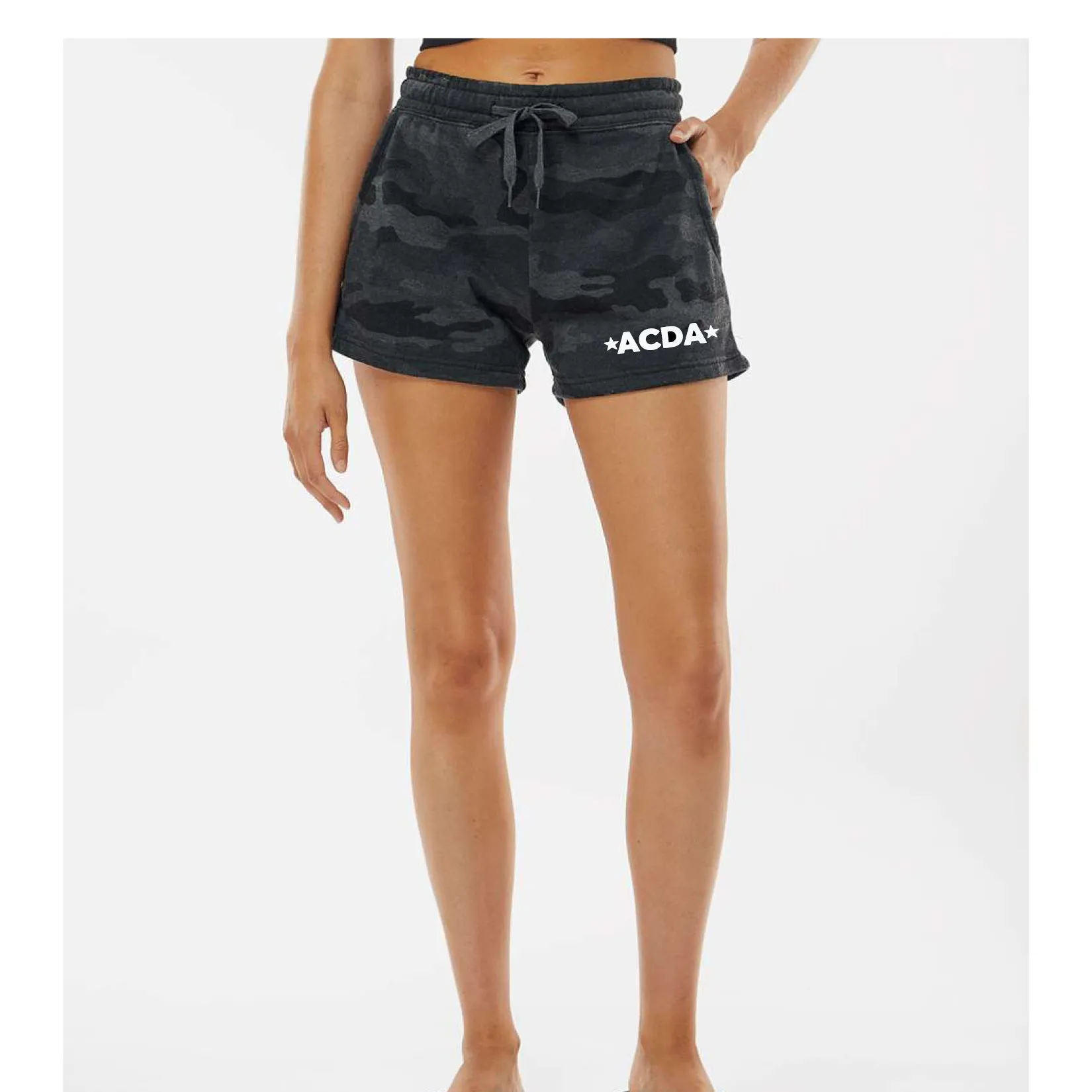 ACDA BLACK/GREY CAMO SHORT