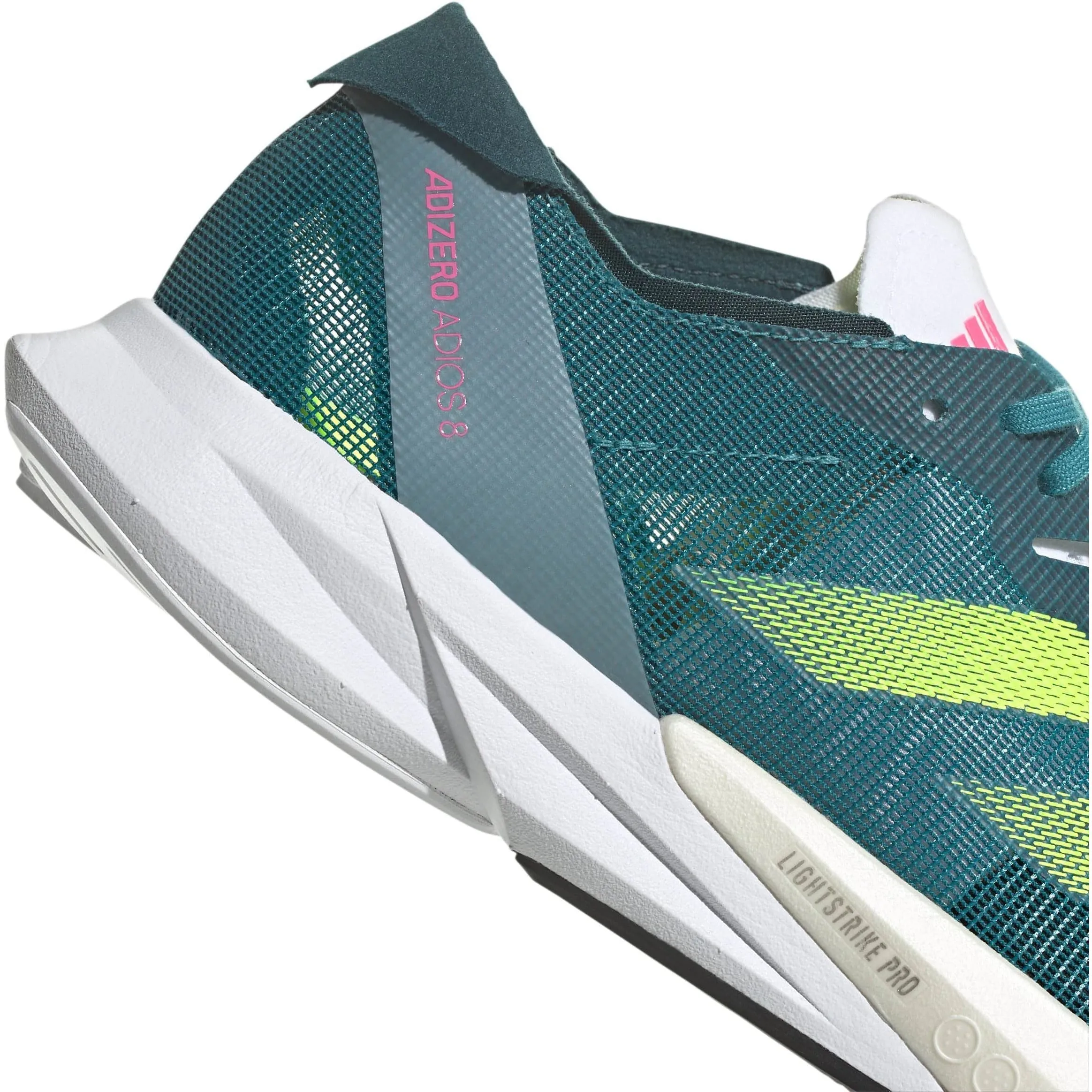 adidas Adizero Adios 8 Womens Running Shoes - Green