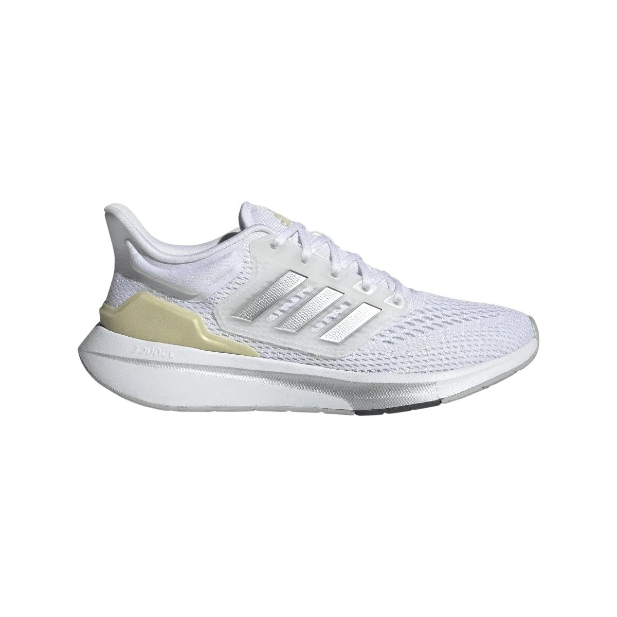 ADIDAS WOMEN'S EQ21 WHITE RUNNING SHOE