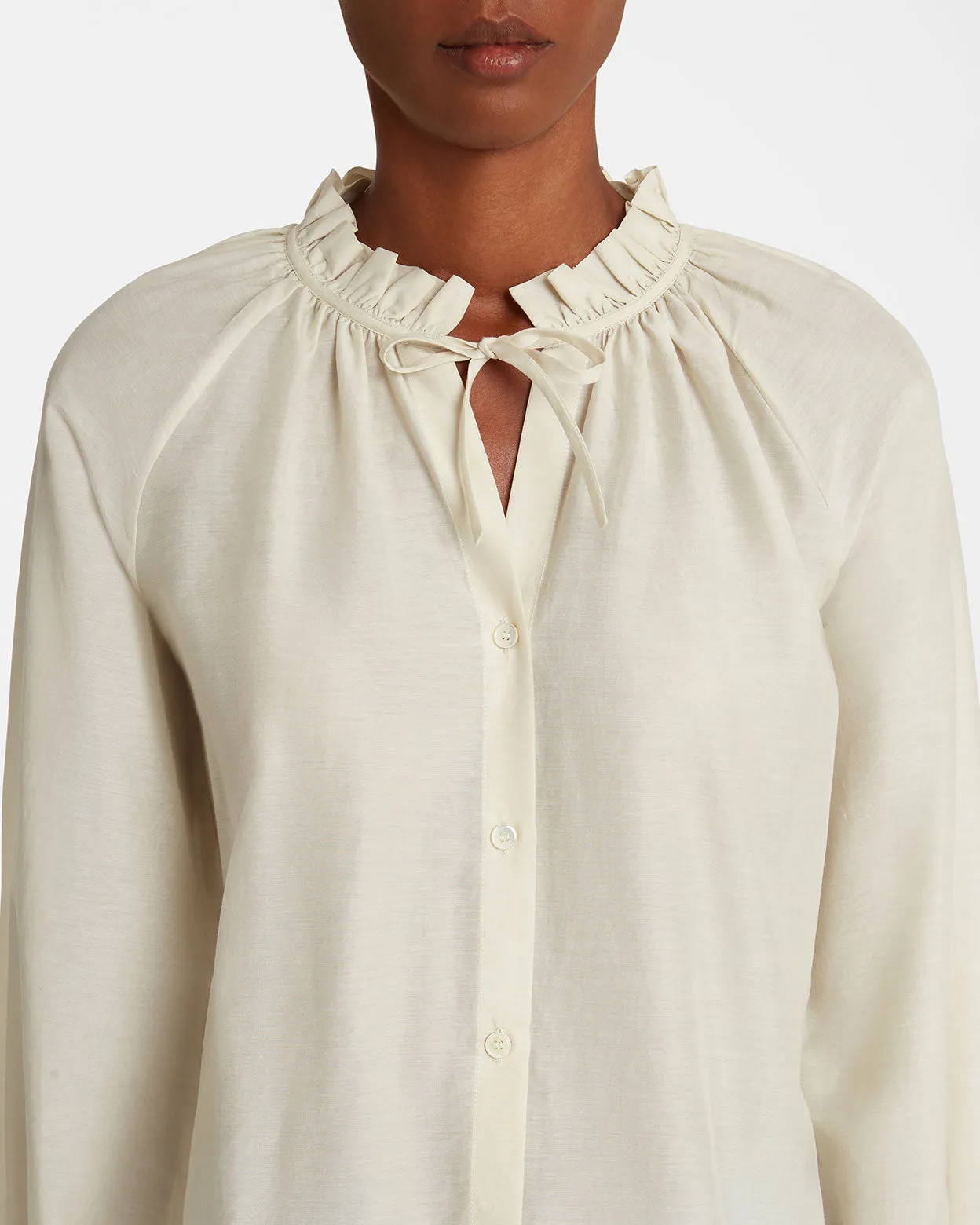 Altea Shirt in Silk-cotton Blend