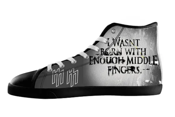 Antichrist Quote Shoes