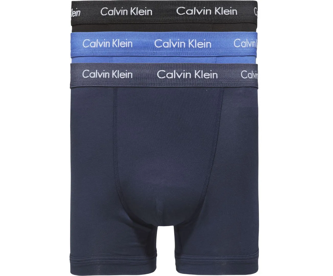 Calvin Klein Mens Classic Stretch Boxer Shorts/ Trunks (3-Pack)