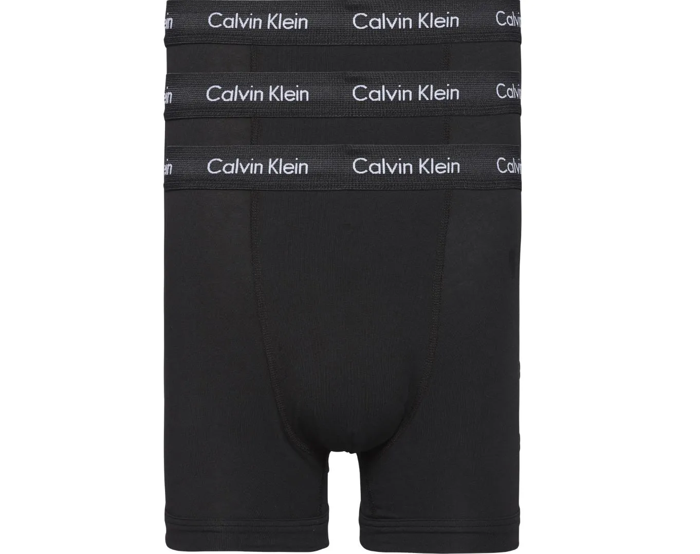 Calvin Klein Mens Classic Stretch Boxer Shorts/ Trunks (3-Pack)