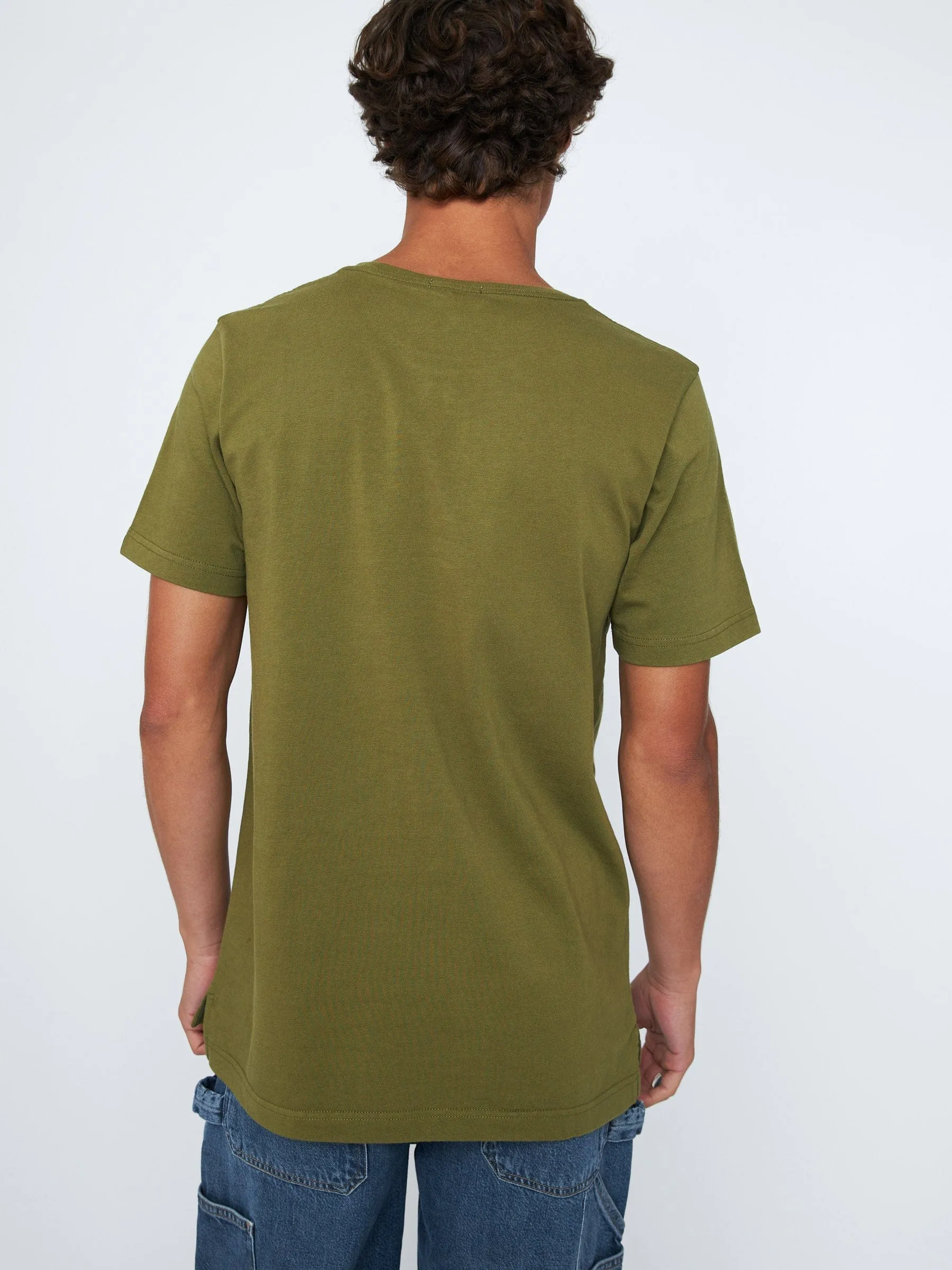 Classic Cotton Jersey Slim Crew Tee