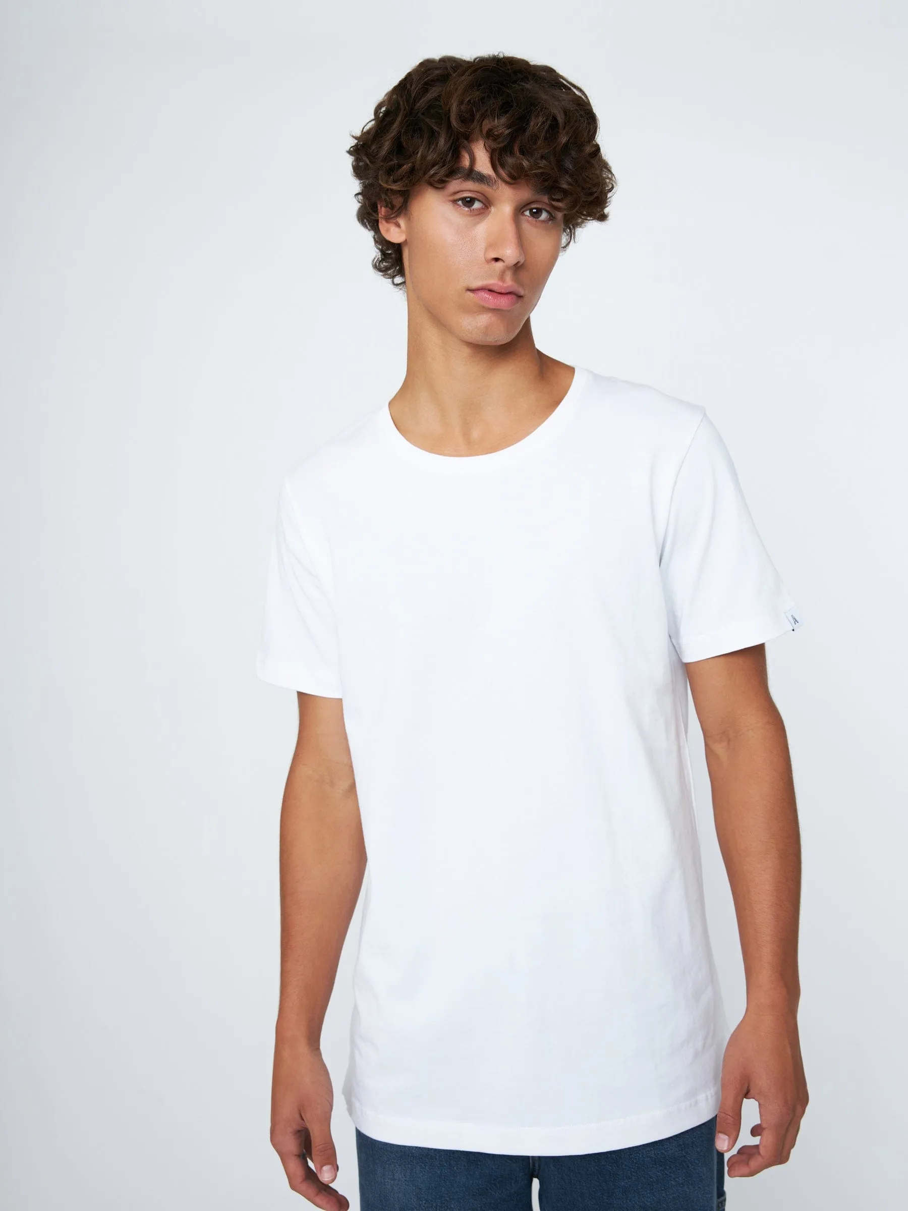 Classic Cotton Jersey Slim Crew Tee