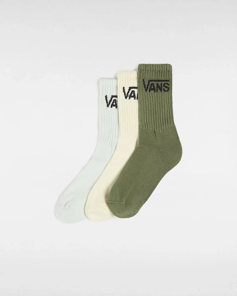 Classic Crew Socks (3 Pack) - Pale Aqua