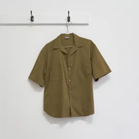 double pocket open neck shirt