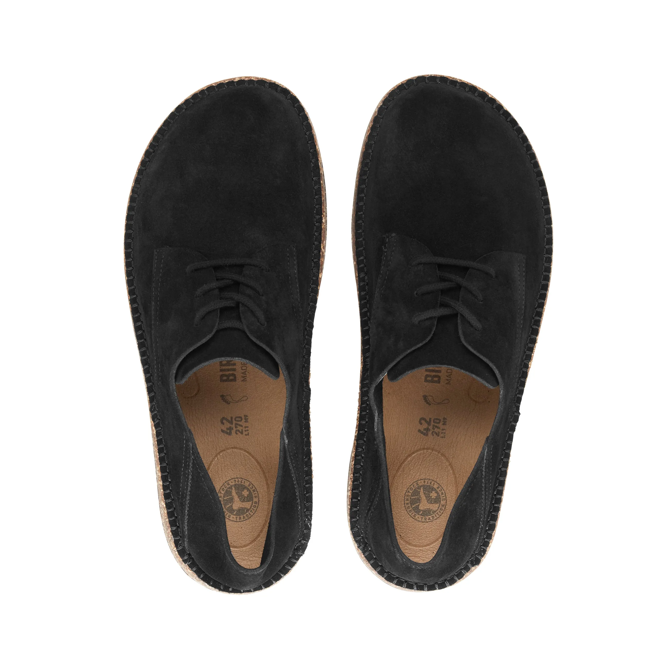 Gary Black Suede Leather