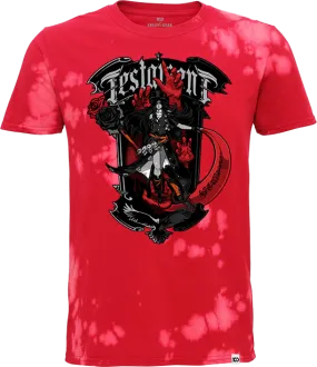 GUILTY GEAR - 'Testament' T-Shirt - Red Tie Dye