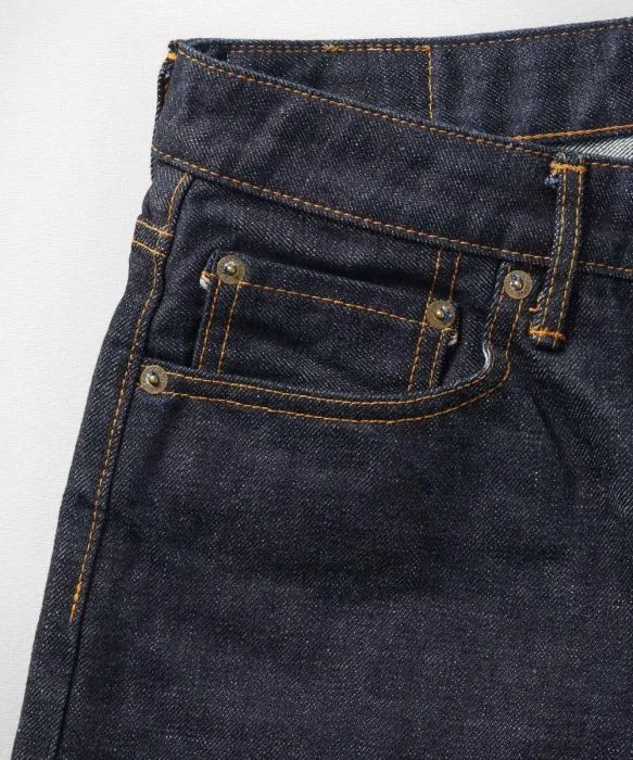 Japan blue J201 14.8oz US Cotton Tapered Selvedge Jeans