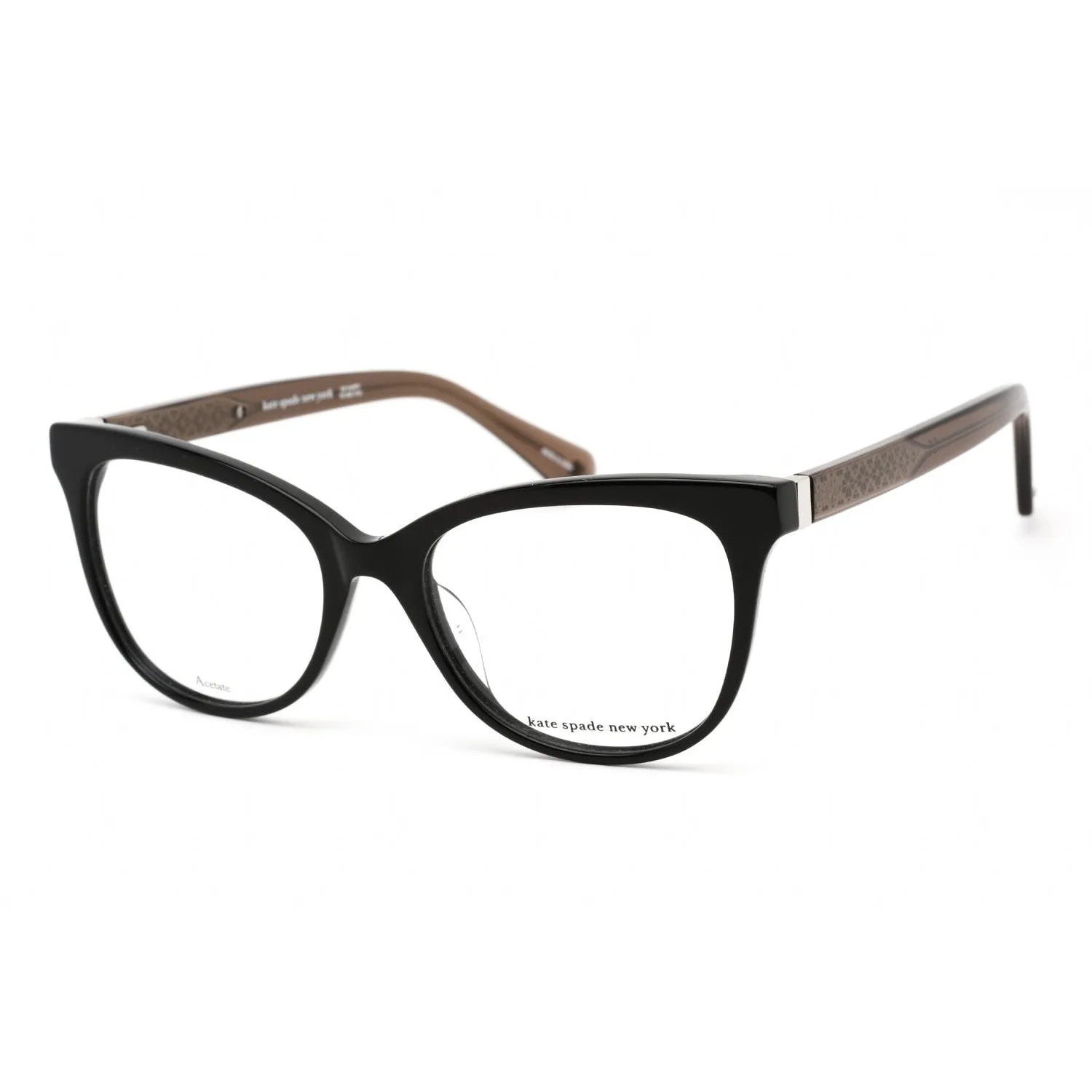 Kate Spade NEVAEH Eyeglasses Black / Clear demo lens