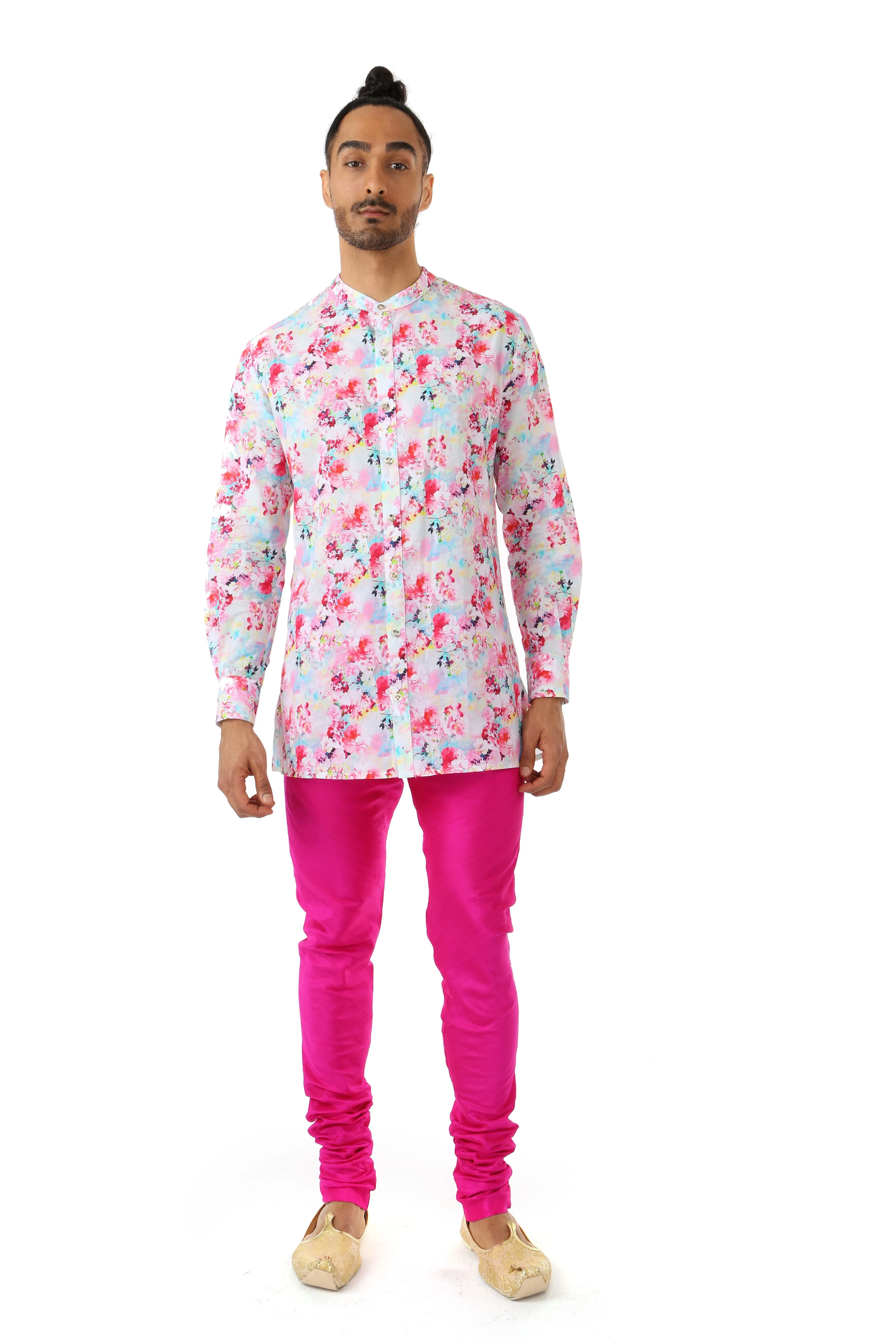 Last In Stock // JEET Floral Cotton Kurta Shirt