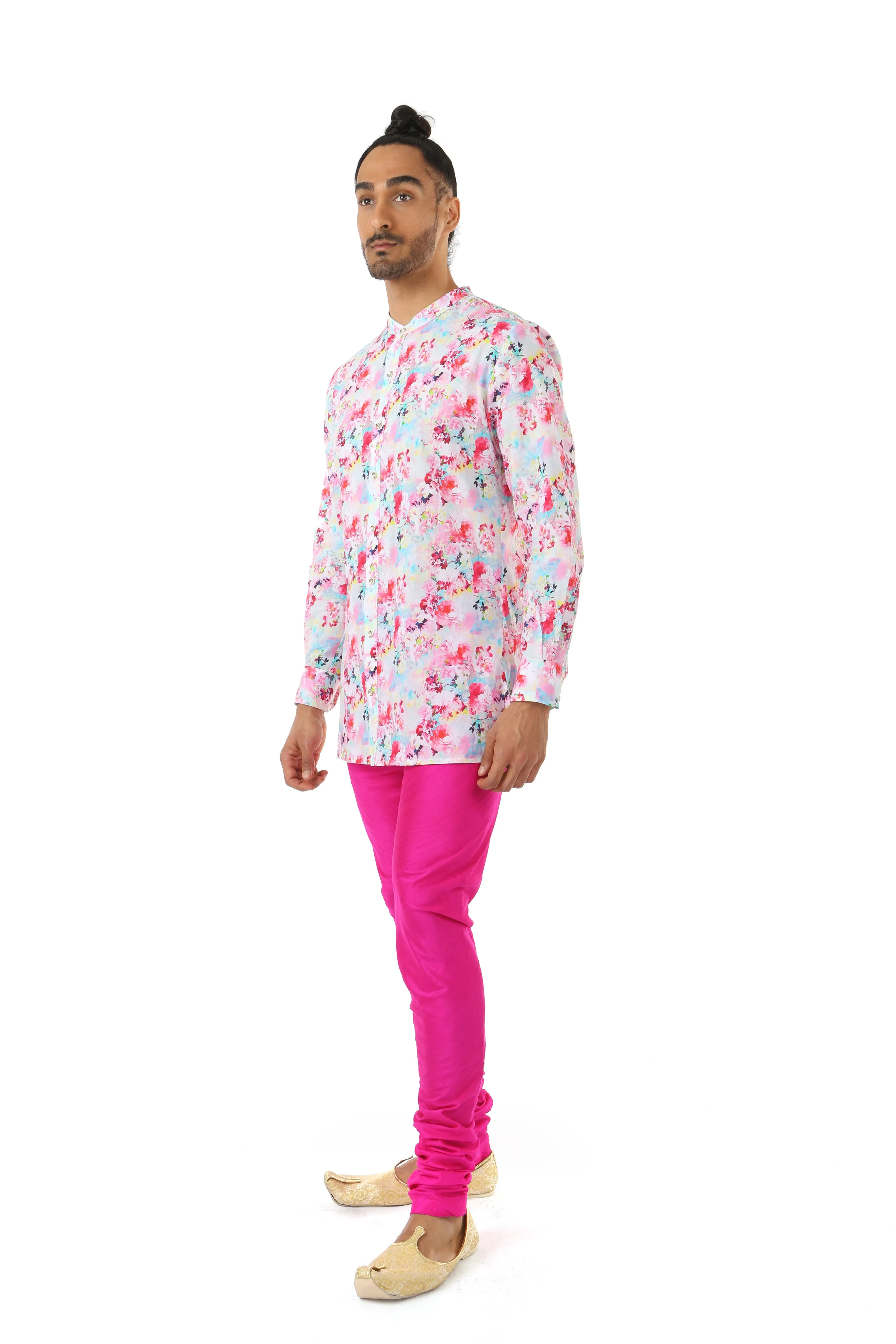 Last In Stock // JEET Floral Cotton Kurta Shirt