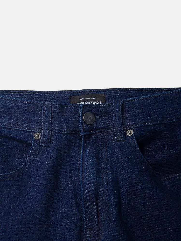 Lower Leaner Jeans - Indigo / Tonal Embroidery