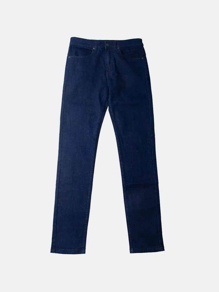 Lower Leaner Jeans - Indigo / Tonal Embroidery