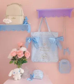 Maison De Fleur x Cinnamoroll Large Capacity Bow Tote Bag