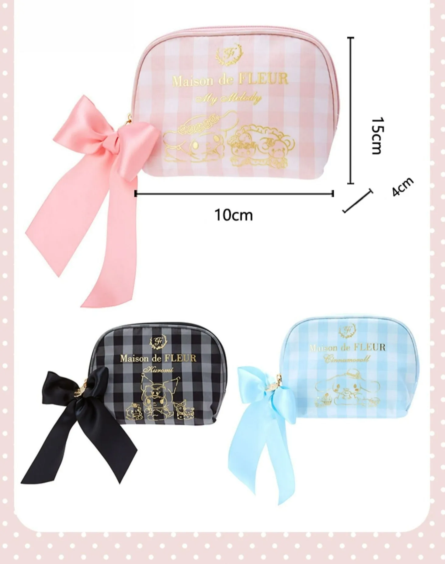 Maison De Fleur x My Melody Coin Pouch