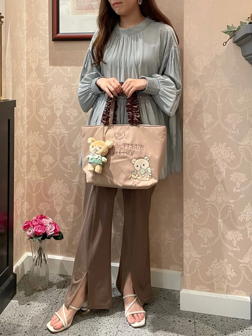 Maison De Fleur x Rilakkuma Tote Bag Collection