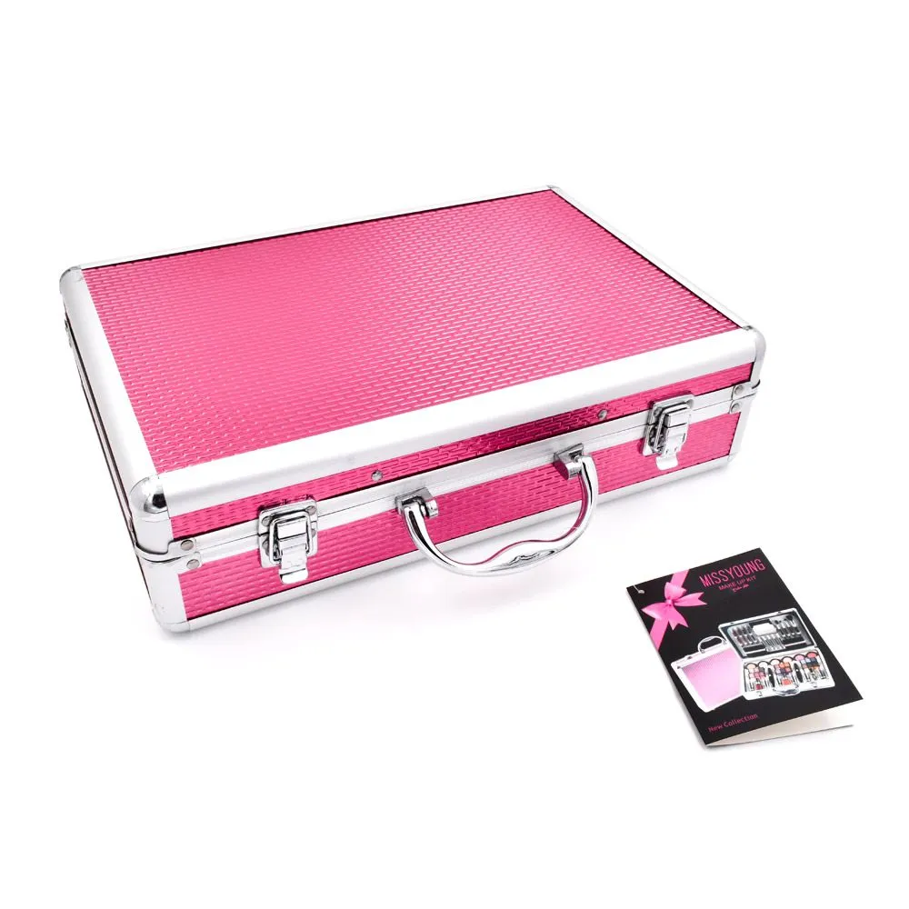 Miss Young MC-1156 Professional Cosmetics Makeup Kit with Suitcase