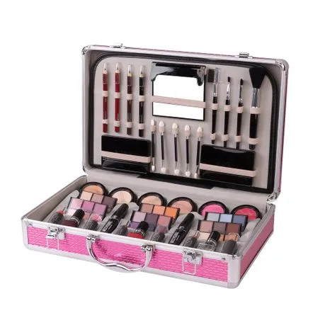 Miss Young MC-1156 Professional Cosmetics Makeup Kit with Suitcase