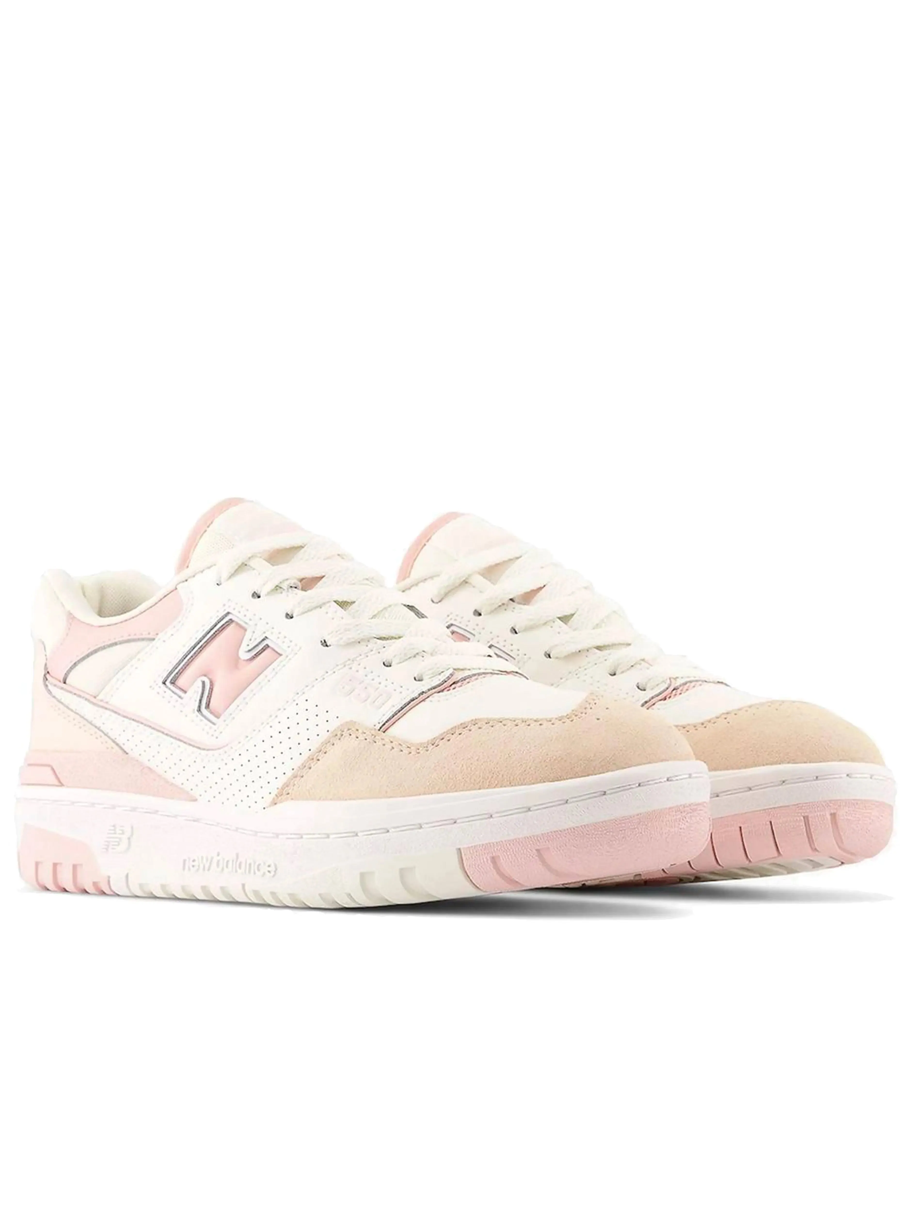 New Balance 550 White Pink (Women's)