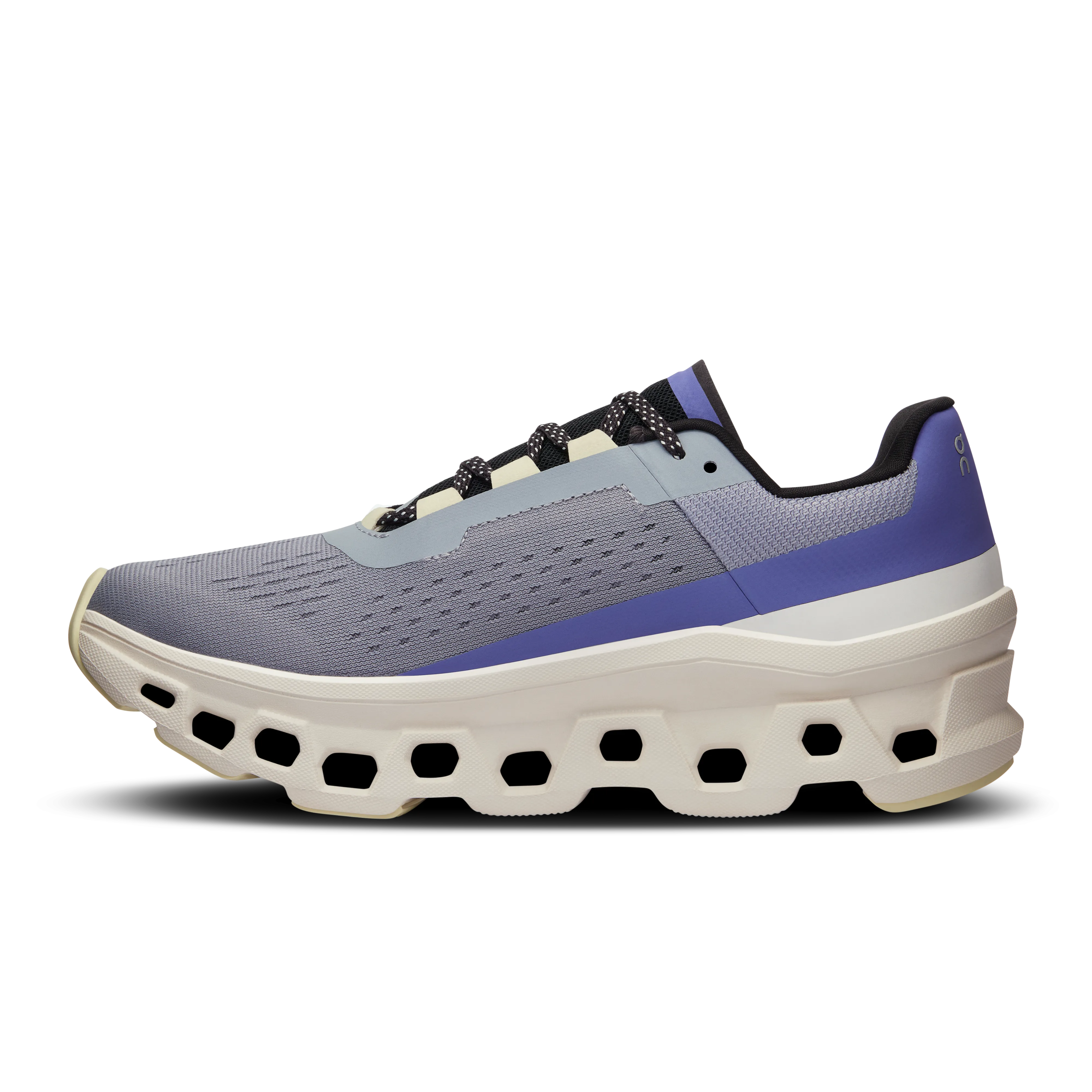 On Running Women's Cloudmonster Shoes - Mist / Blueberry