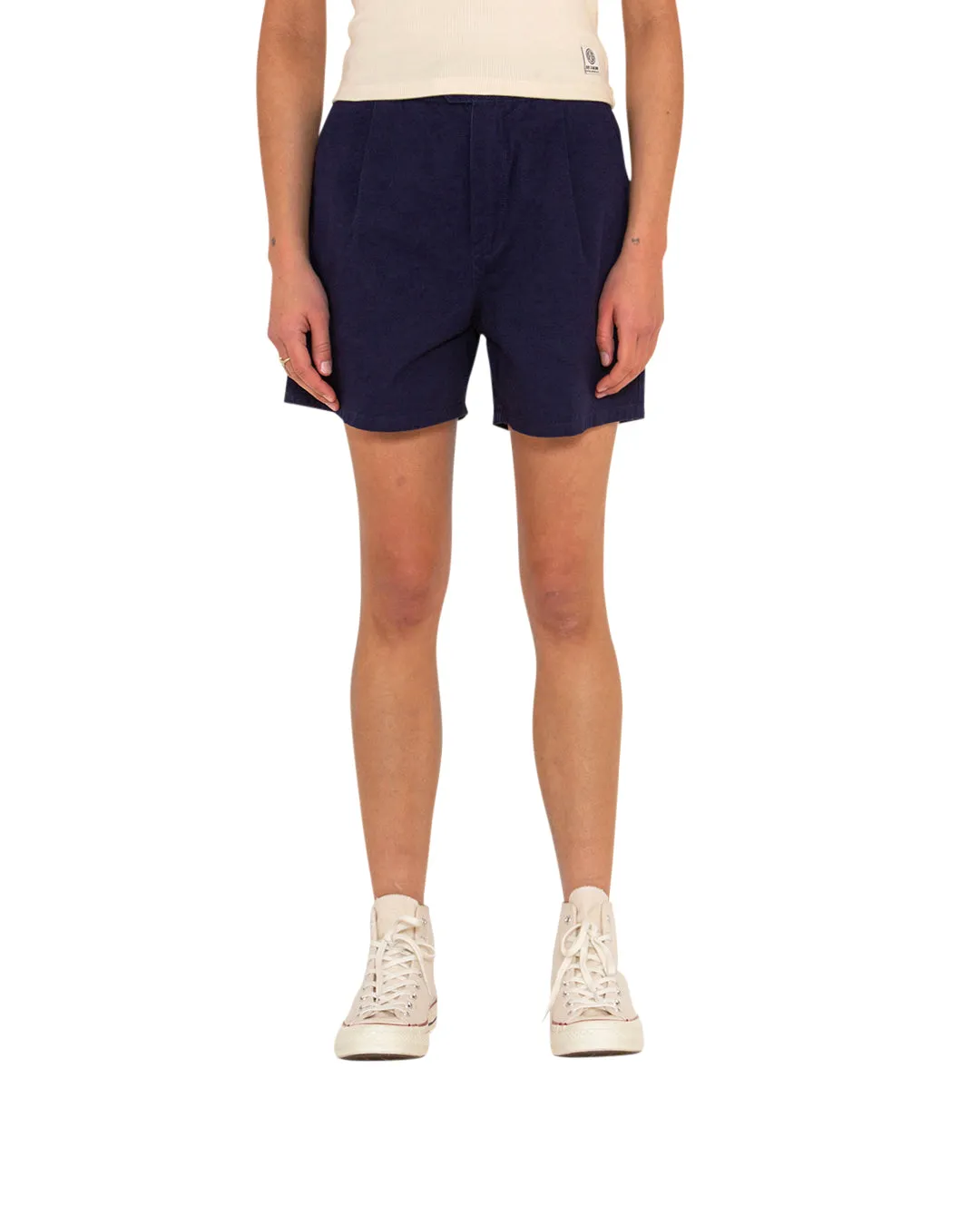 PAULINE PLEAT SHORT - TWILIGHT BLUE