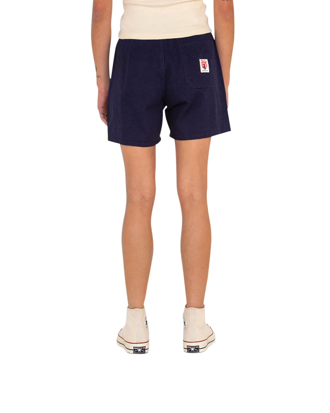 PAULINE PLEAT SHORT - TWILIGHT BLUE