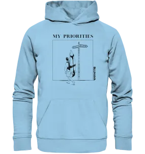 "Beach Priorities" - Unisex Premium Organic Hoodie