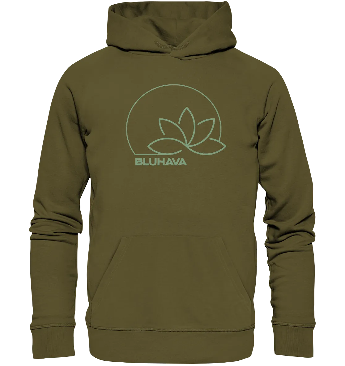 "Sunset Lotus" - Unisex Premium Organic Hoodie