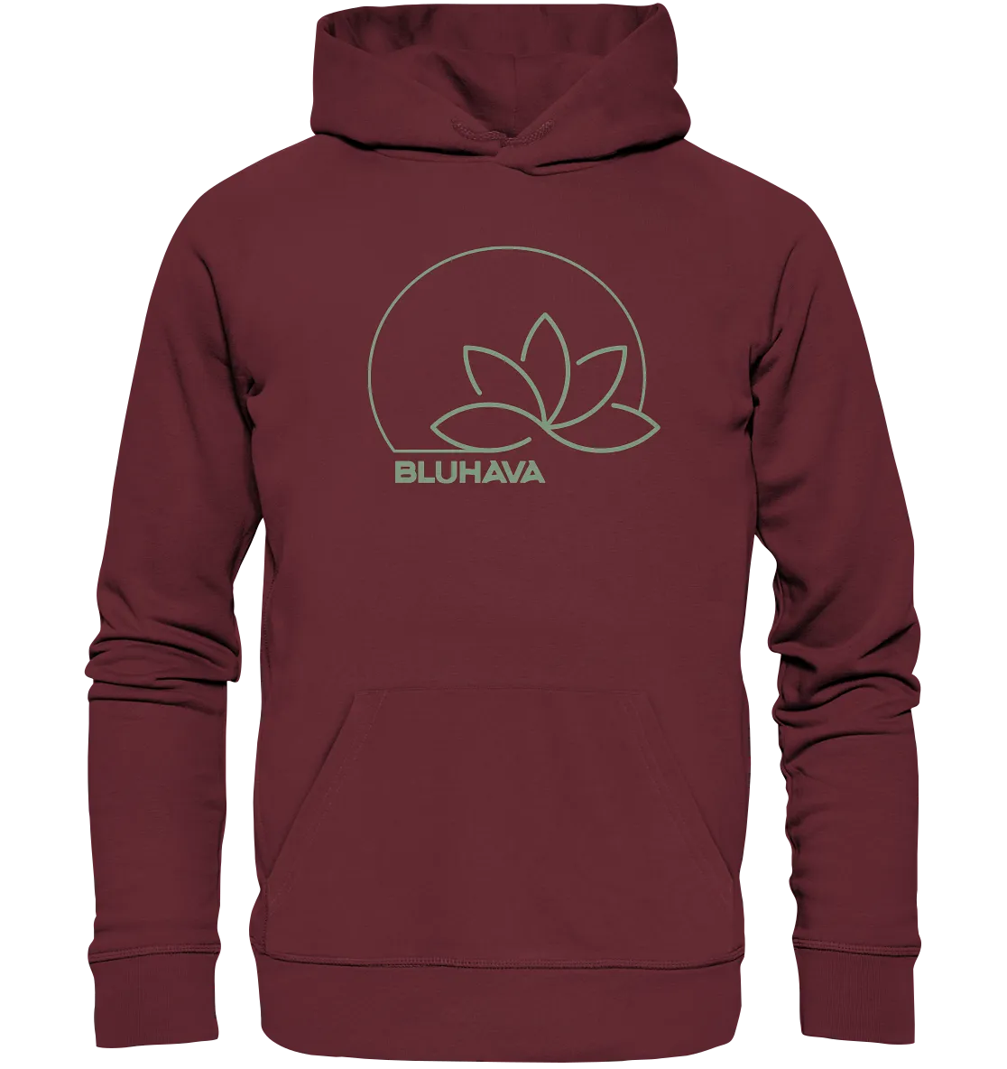 "Sunset Lotus" - Unisex Premium Organic Hoodie