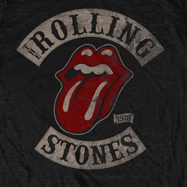 Rolling Stones Adult T-Shirt - 1978 Tour