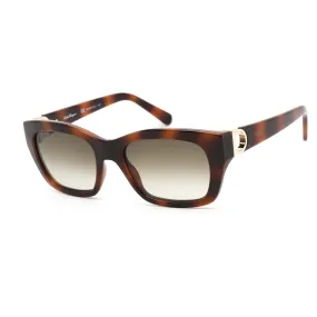 Salvatore Ferragamo SF1012S Sunglasses TORTOISE / Brown Gradient Women's