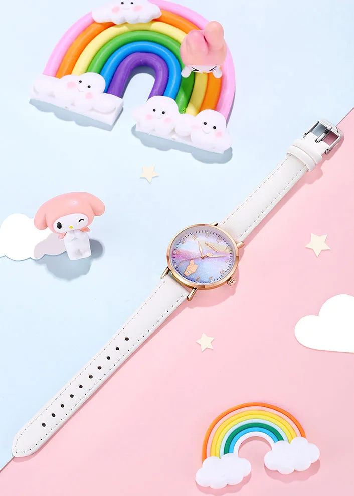 Sanrio Characters leather daily elegance wrist watches - TIDE COLOR x SANRIO