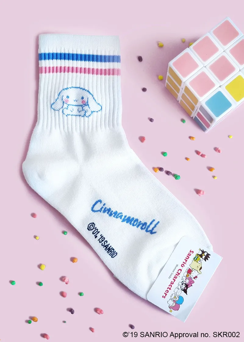 SANRIO Friends Korea - Sweet crew length socks