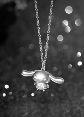 Shiny Cinnamoroll sterling silver necklace with pendant - TIDE COLOR x SANRIO