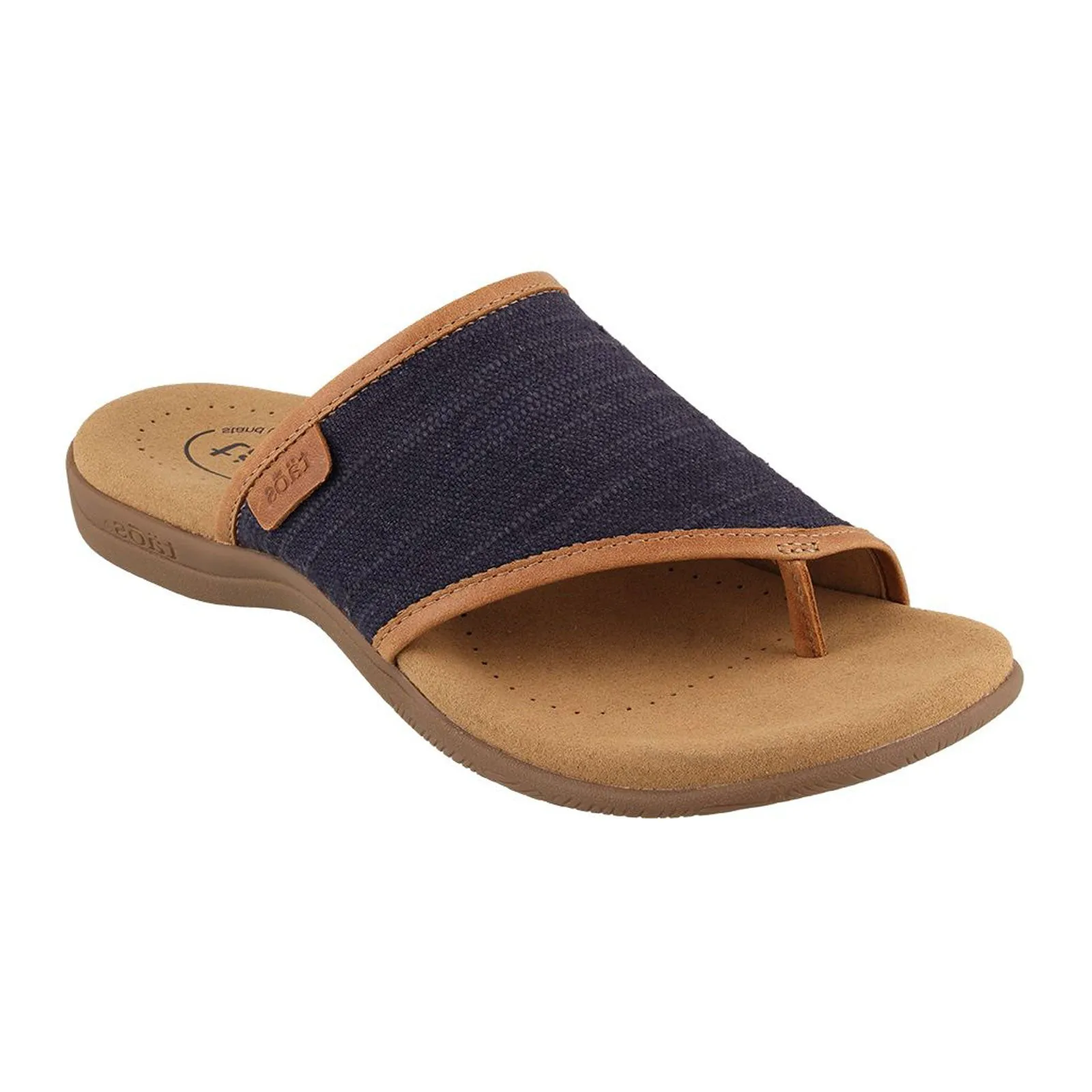 Taos Boundary Thong Sandal (Women) - Navy Hemp