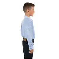 Thomas Cook Boys William Print Shirt  Blue/White