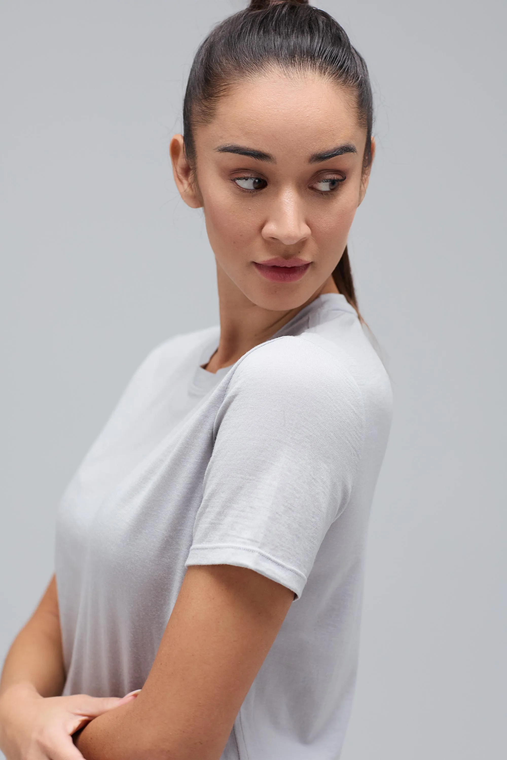 Women's Merino Crew Neck T-Shirt