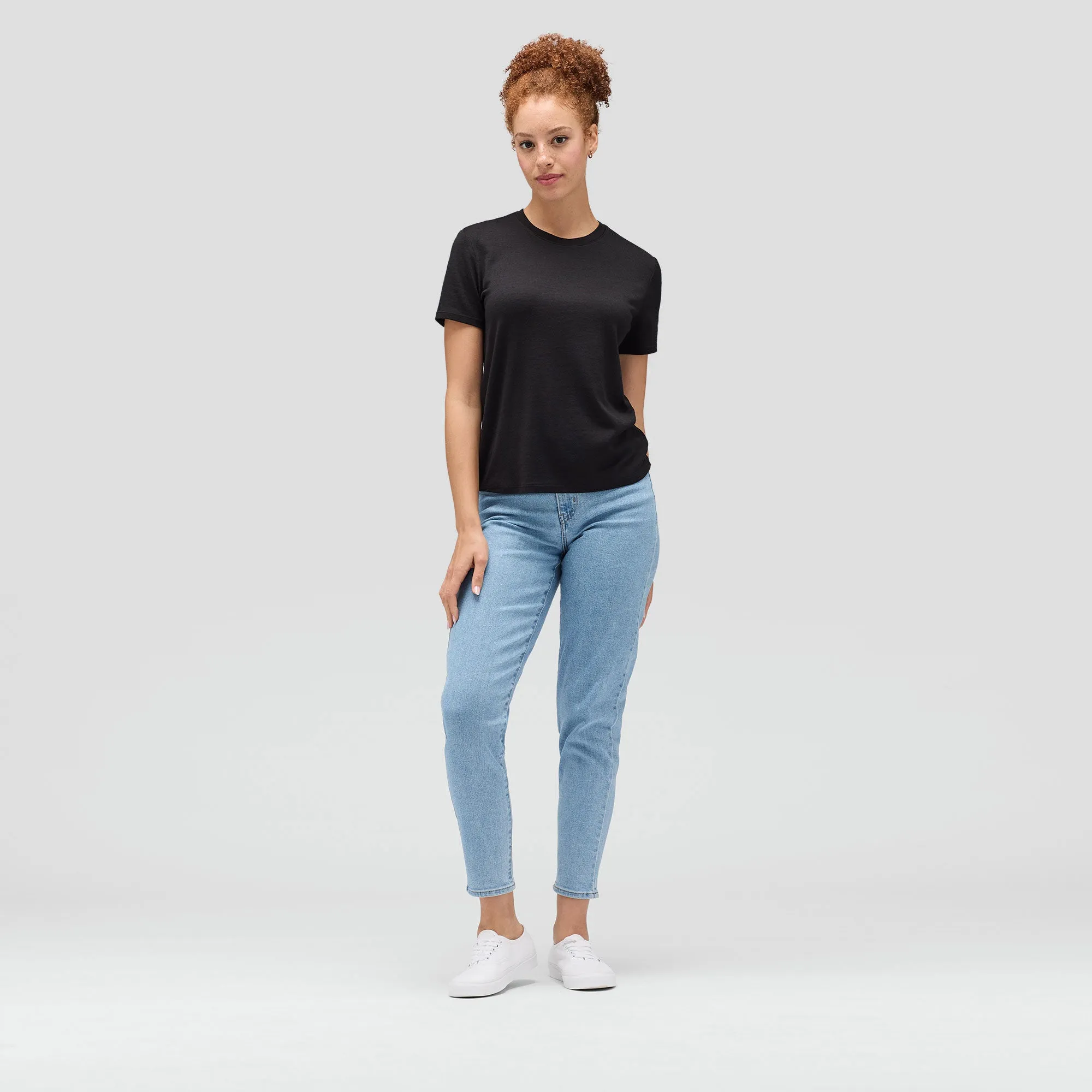 Women's Merino Crew Neck T-Shirt