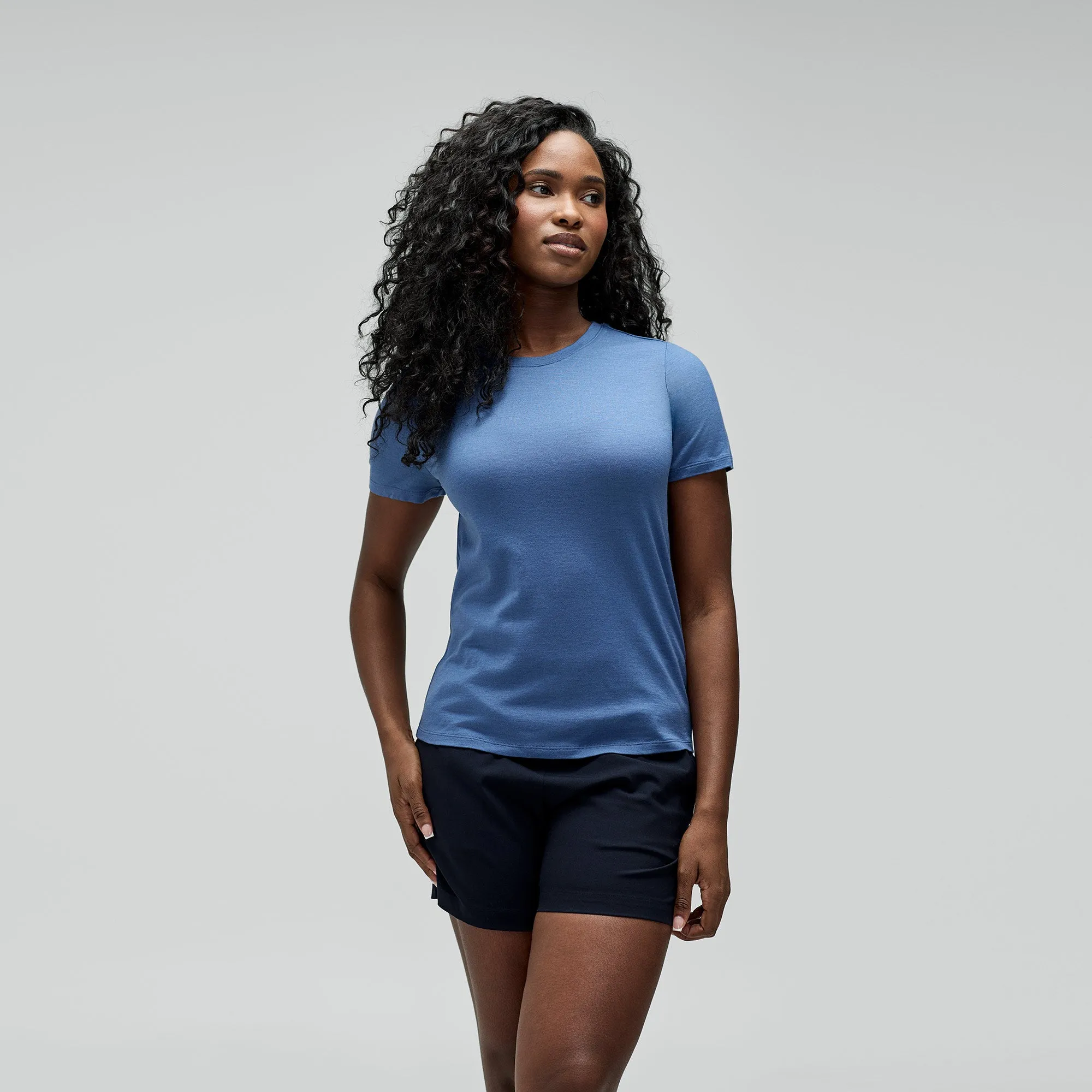 Women's Merino Crew Neck T-Shirt